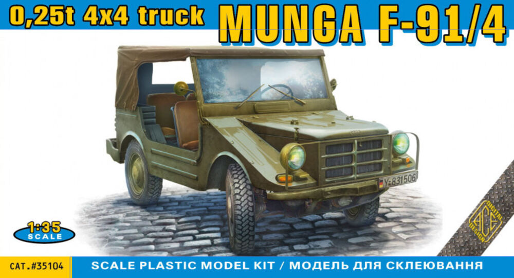 MUNGA F91/4 0.25t 4x4 truck