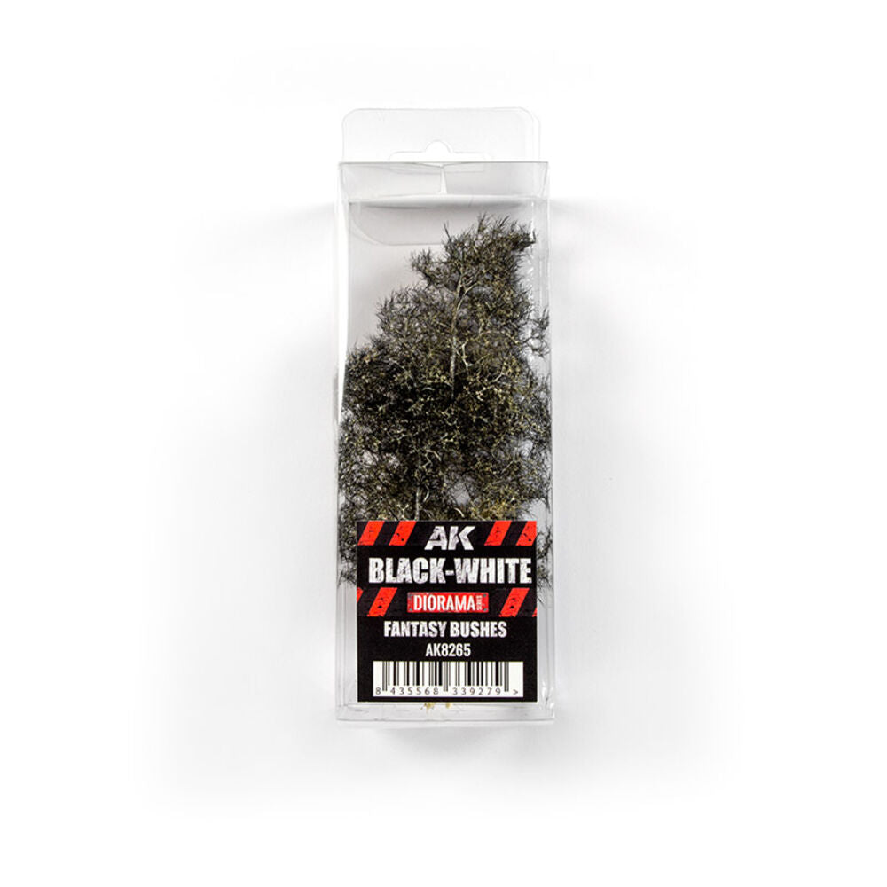 BLACK-WHITE FANTASY BUSHES