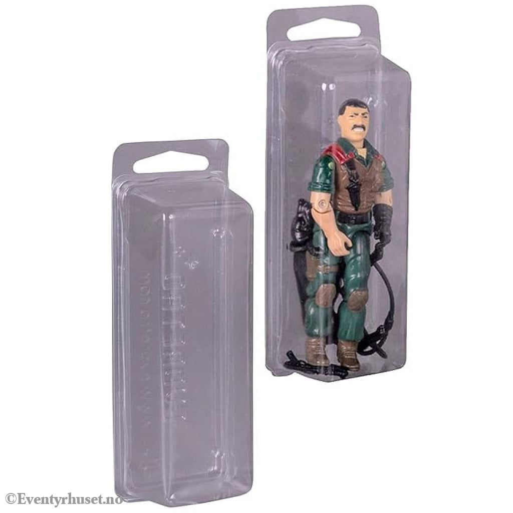 Clamshell PET Protectors 50-Pack for Action Figures Storage & Protection