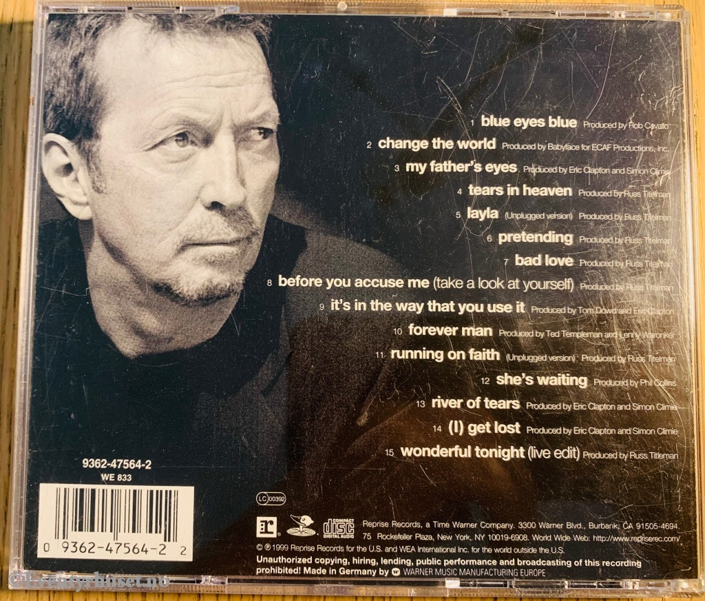 Clapton Chronicles. The Best Of Eric Clapton. 1999. Cd. Cd