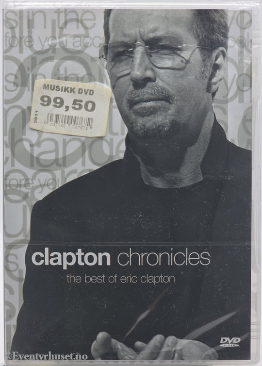 Clapton Chronicles – The Best of Eric Clapton. 1999. DVD. Ny i plast!