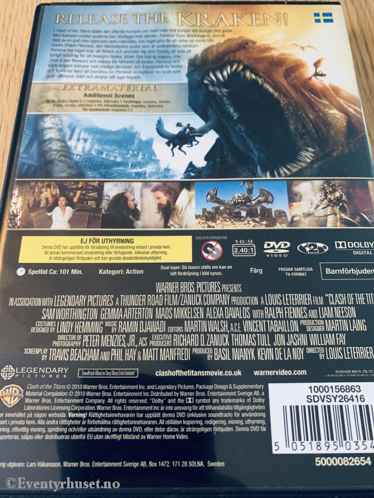 Clash Of The Titans. Dvd. Dvd