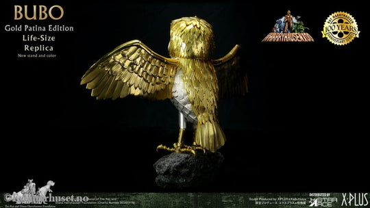 Clash of the Titans Statue Ray Harryhausens Bubo Gold Patina Edition Normal Ver. 34 cm Collectibles