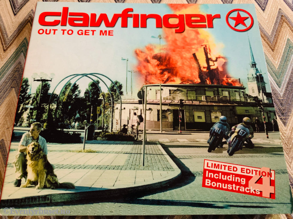 Clawfinger - Out To Get Me. 2001. Cd - Singel. Cd