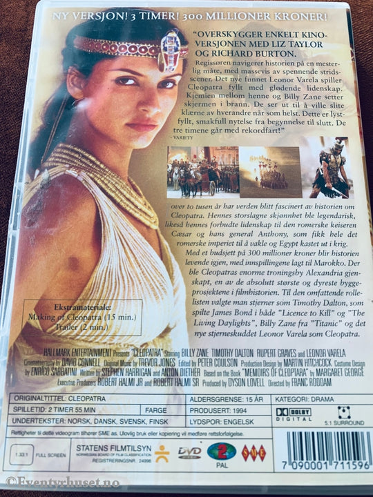 Cleopatra. 1994. Dvd. Dvd
