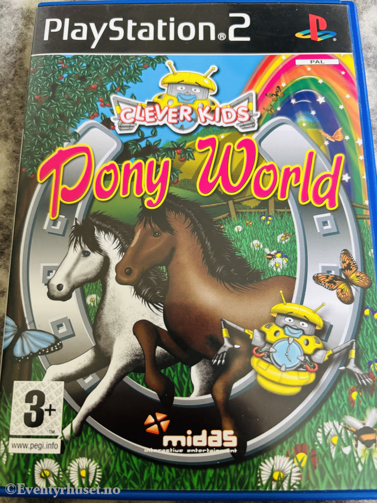 Clever Kids: Pony World. PS2-spill