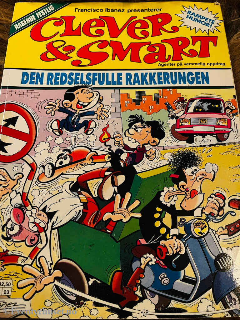 Clever & Smart. 1988. Den Redselsfulle Rakkerungen. Tegneseriealbum