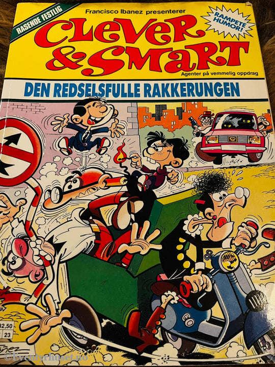 Clever & Smart. 1988. Den Redselsfulle Rakkerungen. Tegneseriealbum