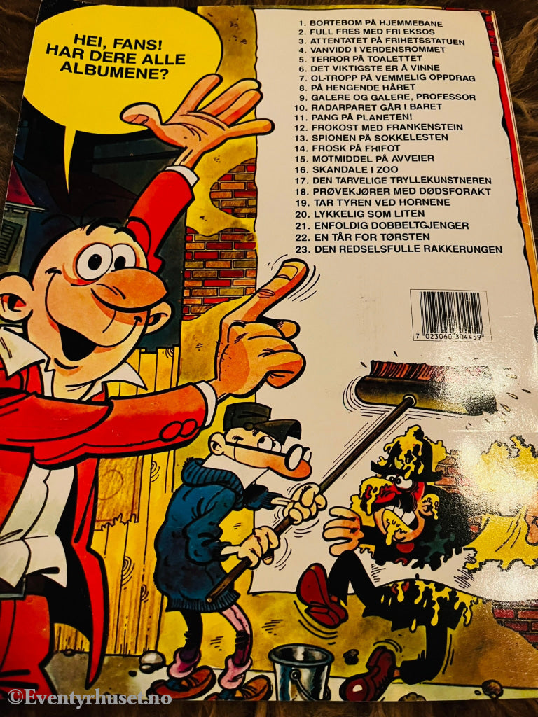 Clever & Smart. 1988. Den Redselsfulle Rakkerungen. Tegneseriealbum