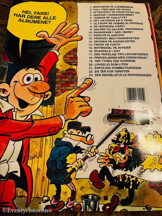 Clever & Smart. 1988. Den Redselsfulle Rakkerungen. Tegneseriealbum