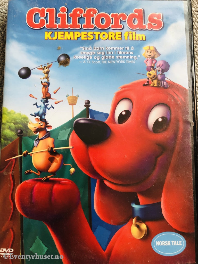 Cliffords Kjempestore Film. 2004. Dvd. Dvd