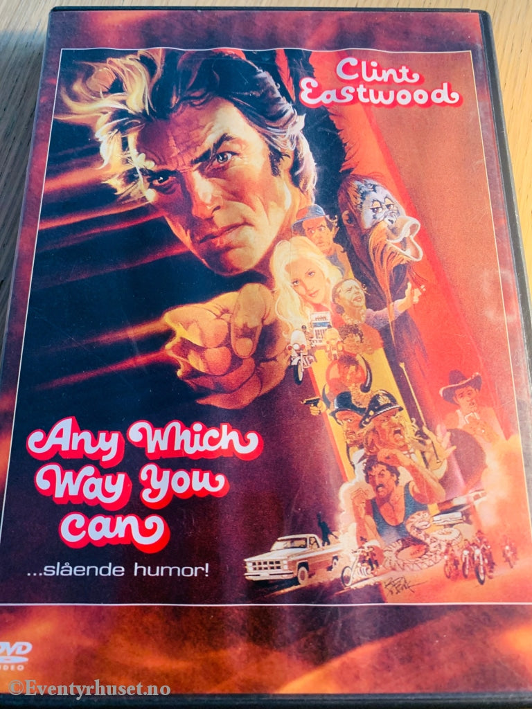 Clint Eastwood - Any Which Way You Can. Dvd. Dvd