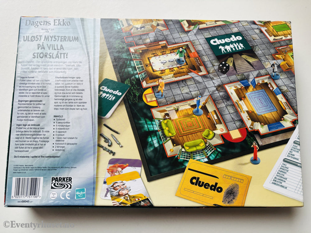 Cluedo Brettspill.