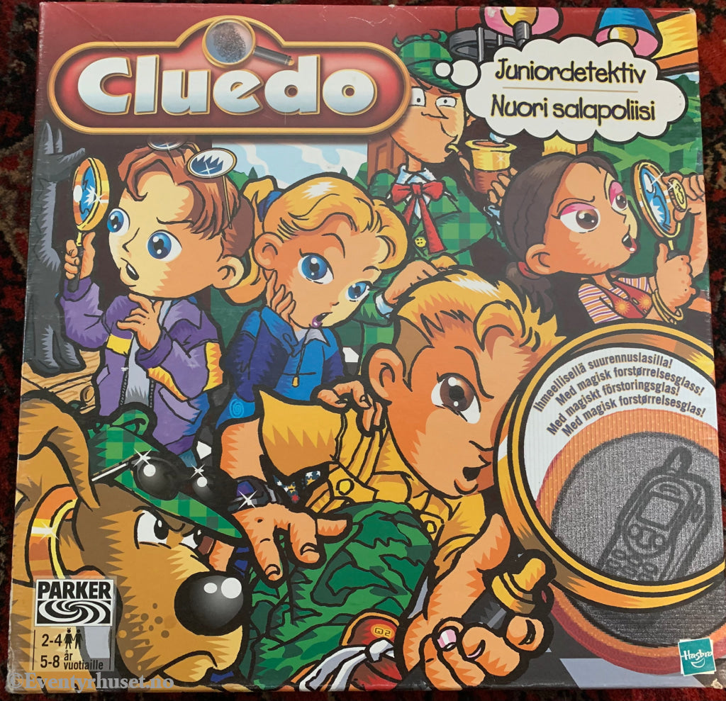 Cluedo - Juniordetektiv. Brettspill. Brettspill