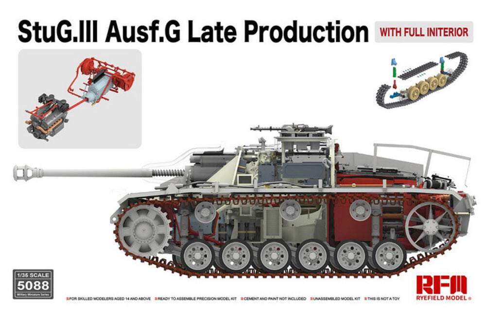 StuG.III Ausf.G Late Production with full interior