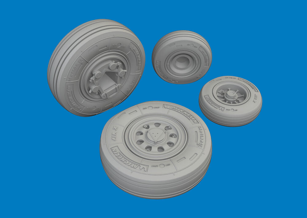 F-35C wheels for Tamiya