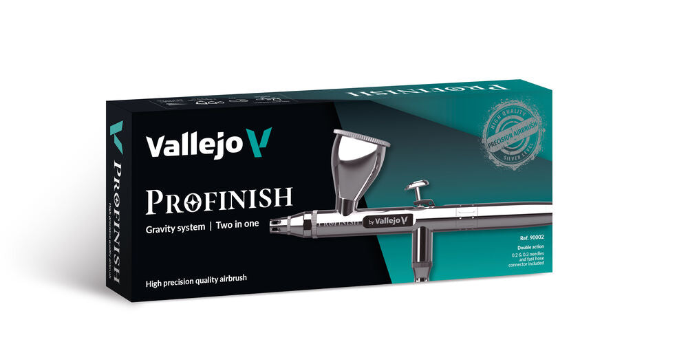 Airbrush: PROFINISH By Vallejo. Gravity System. Two in One