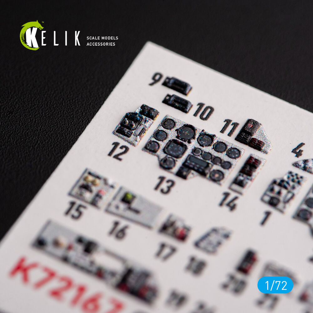 SU-17M4P/22M4 - interior 3D decals for ModelSvit kit
