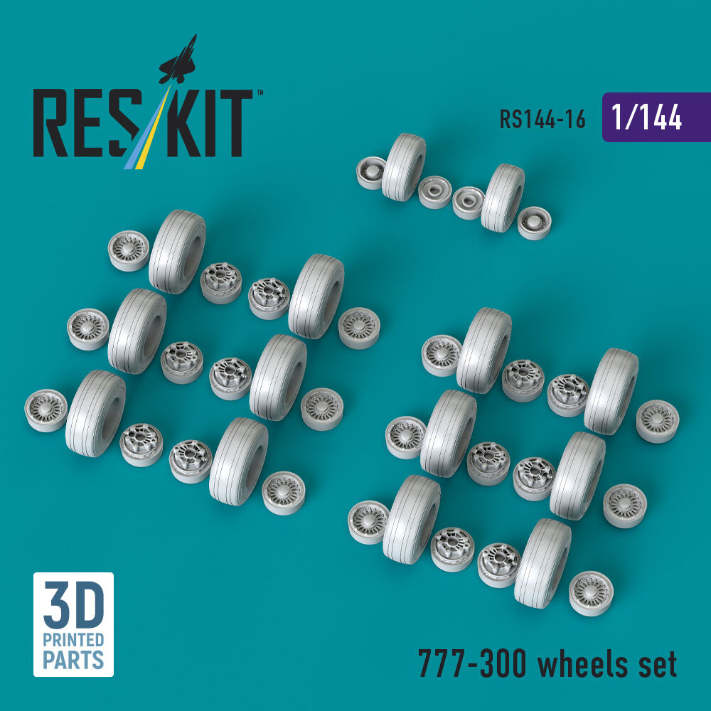777-300 wheels set (3D printed)