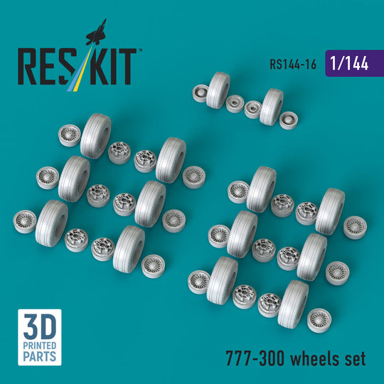 777-300 wheels set (3D printed)