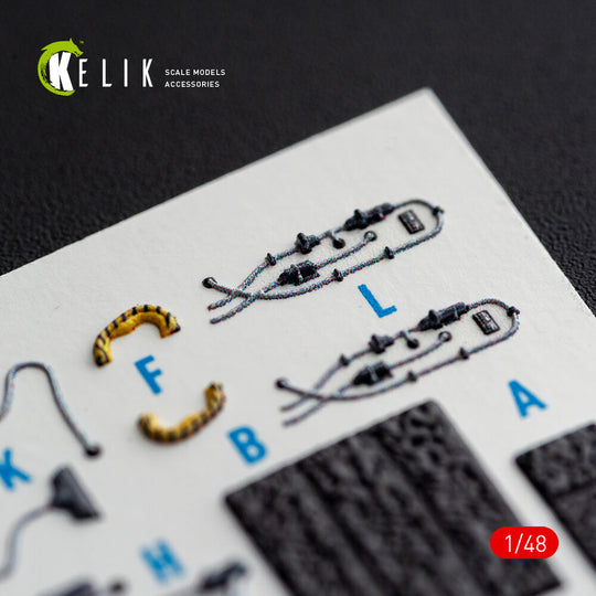 F-15DJ Eagle - interior 3D decals for Hasegawa