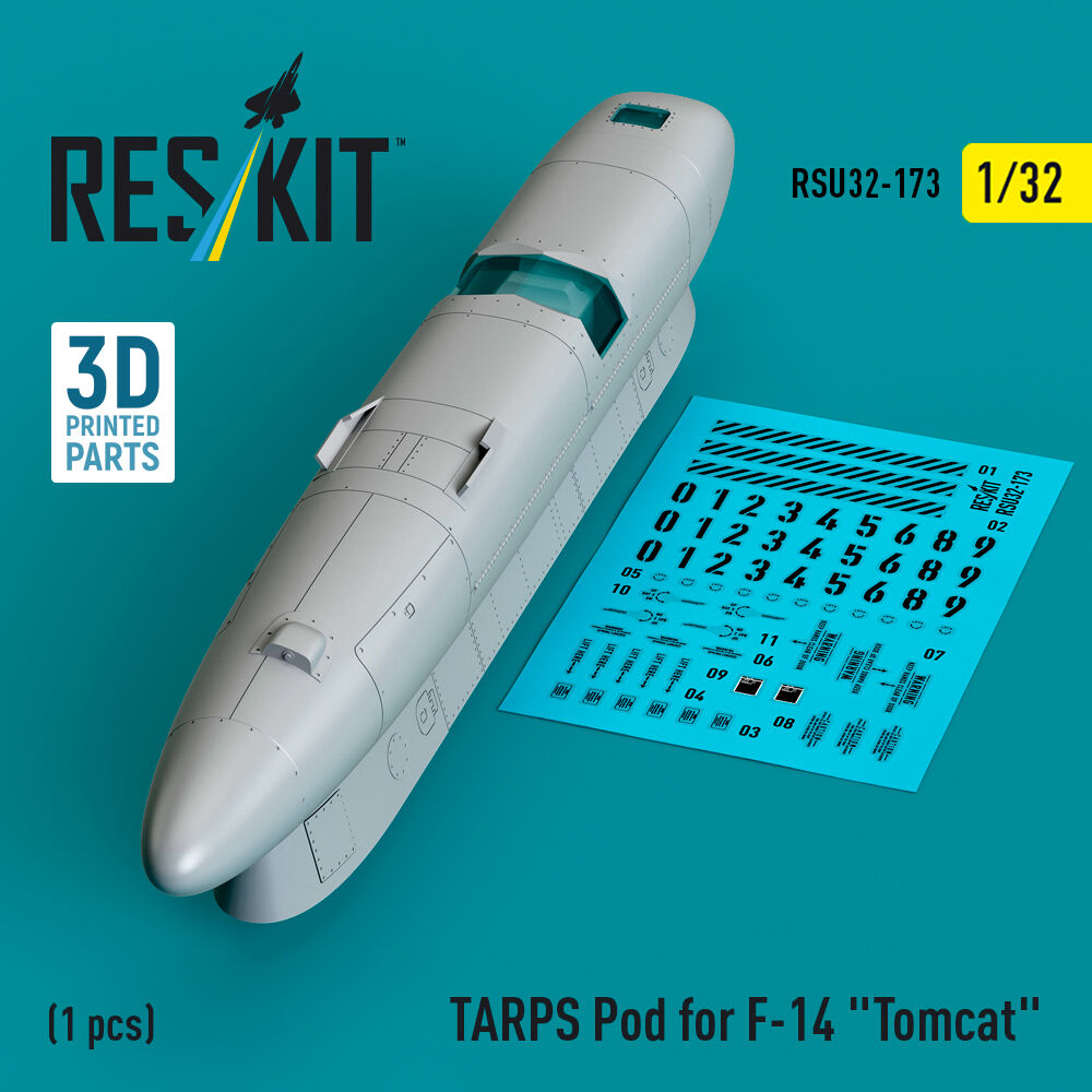 TARPS pod for F-14 Tomcat (1 pcs) (3D printed)