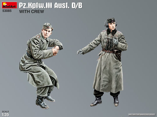 Pz.Kpfw.III Ausf. D/B with Crew