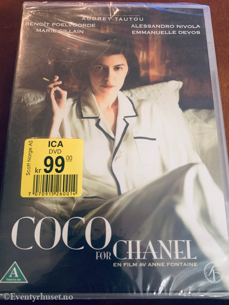 Coco før Chanel. DVD. Ny i plast!