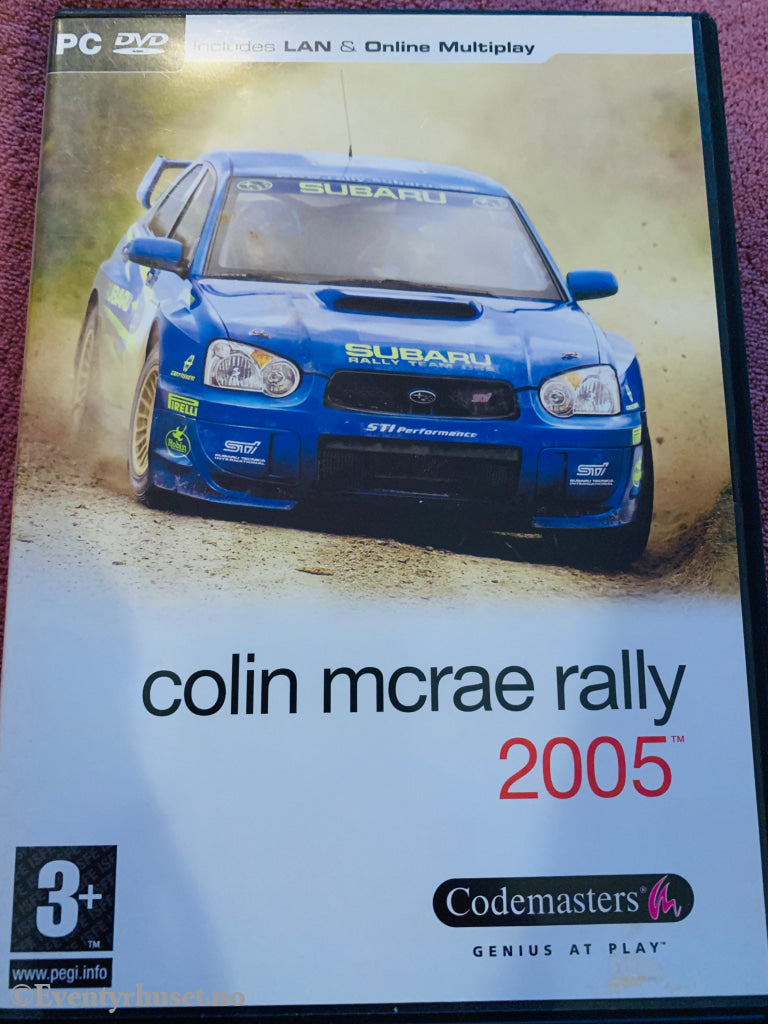 Colin McRae Rally 2005. PC.