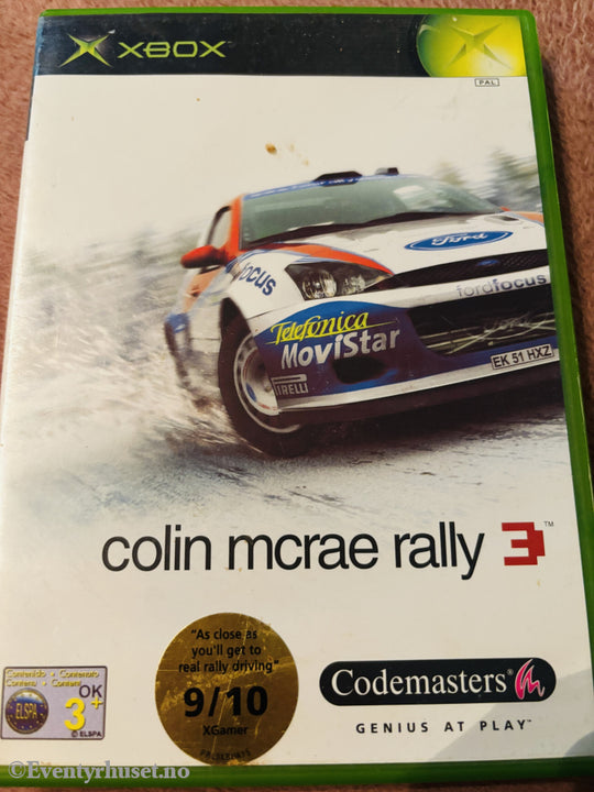 Colin McRae Rally 3. Xbox.