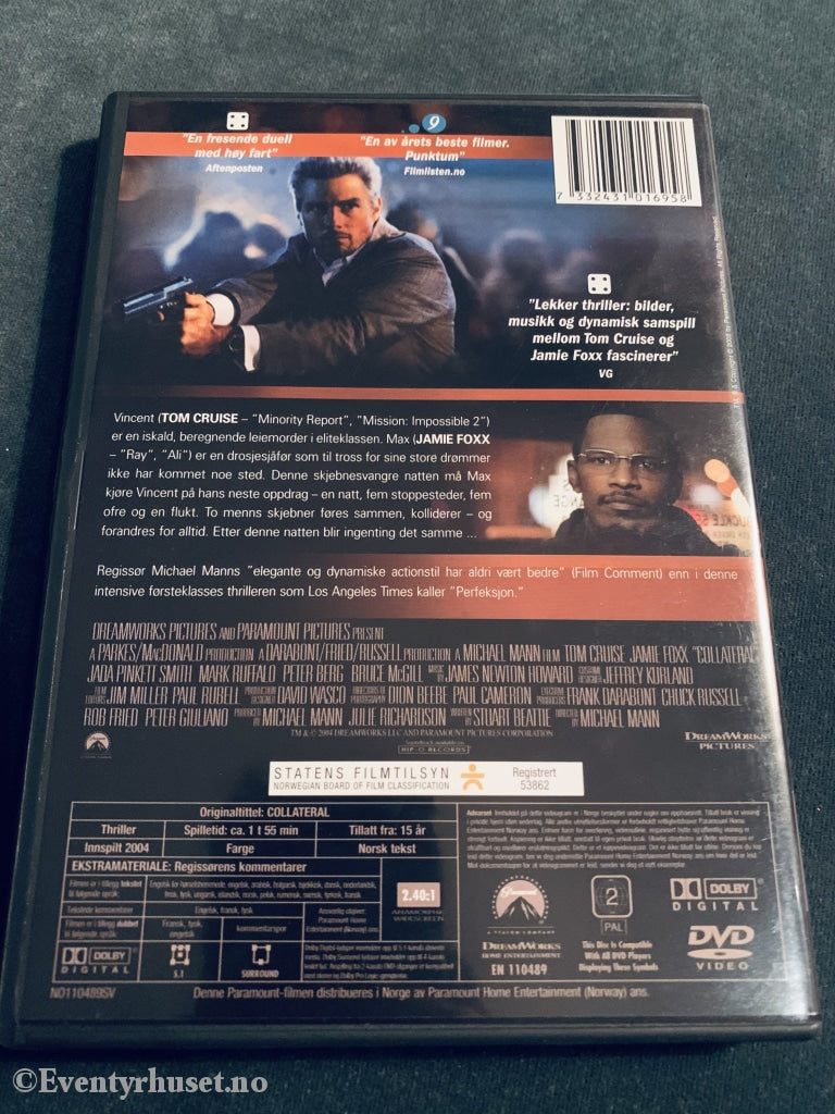 Collateral. 2004. Dvd. Dvd