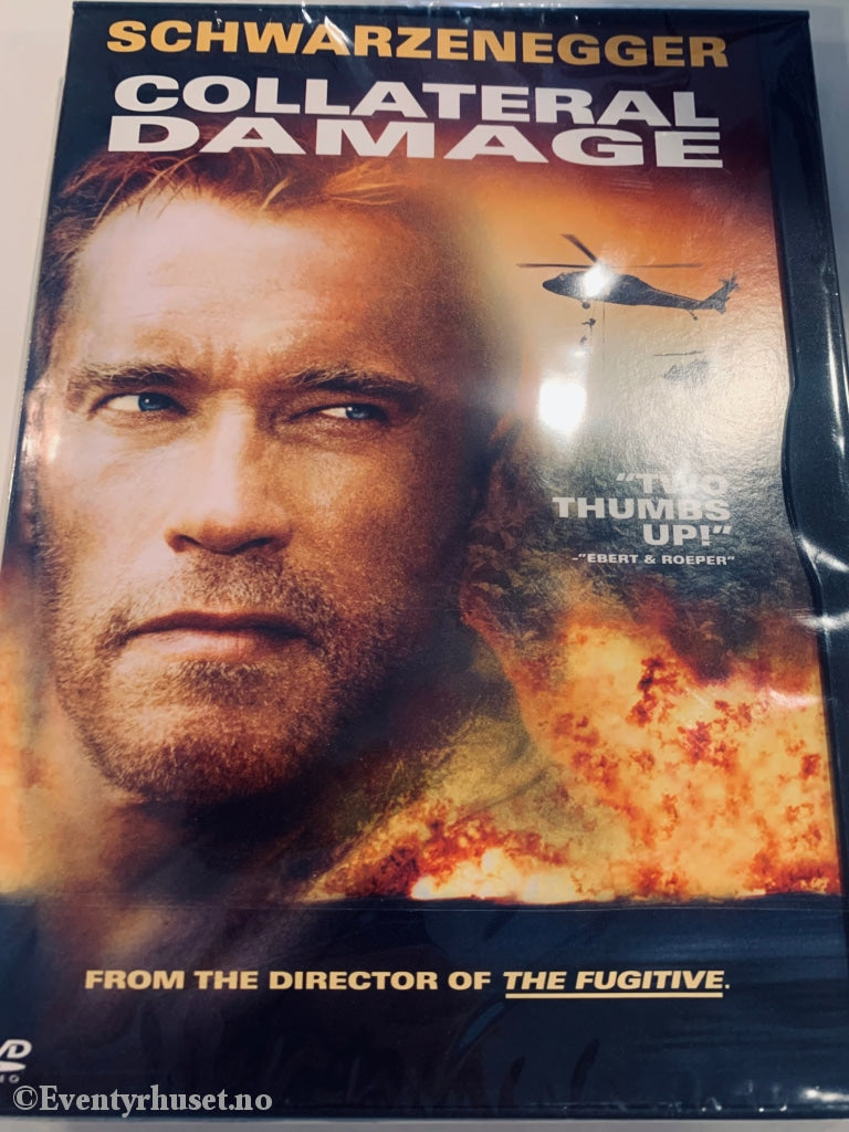 Collateral Damage. 2001. Dvd Snapcase. Ny I Plast!