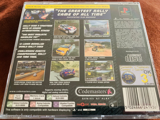 Colon McRae Rally. PS1. PS1