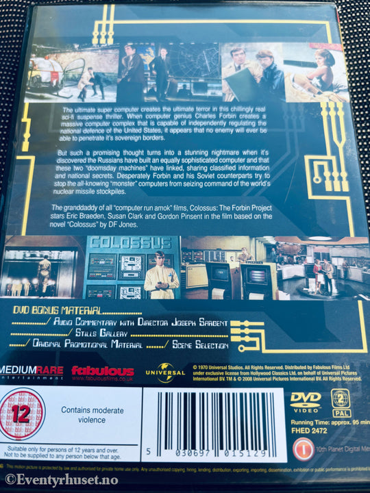 Colossus: The Forbin Project. DVD.