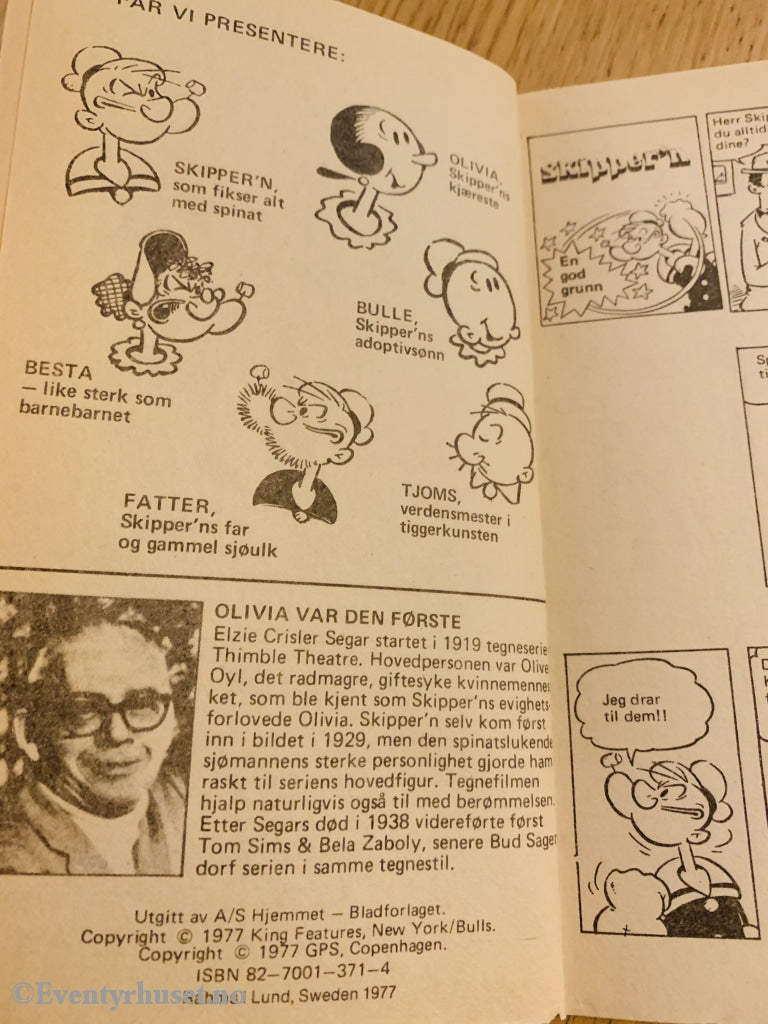 Comic Pocket 03. Skippern. 1977. Pocketbok