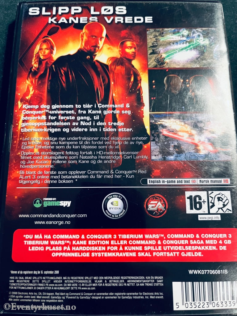 Command & Conquer. Kanes Wrath. Pc Spill. Spill