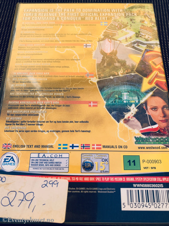 Command & Conquer: Red Alert 2 – Yuri's Revenge, 2001. PC-spill.