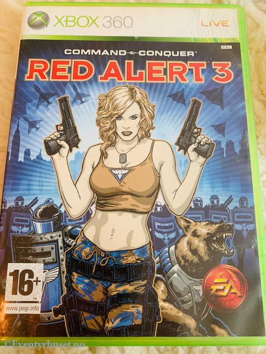 Command & Conquer Red Alert 3. Xbox 360.