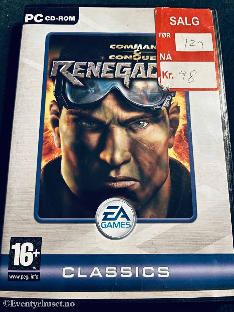 Command & Conquer - Renegade (Ea Classics). Pc - Spill. Pc Spill