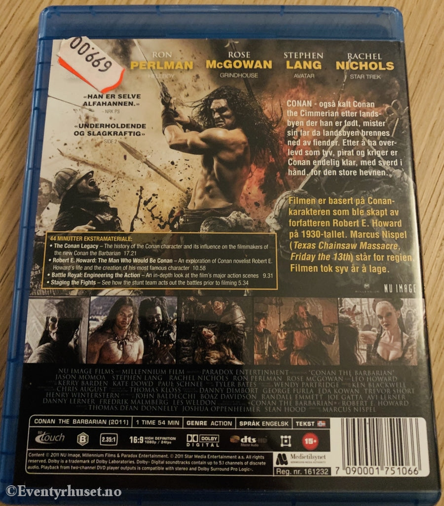 Conan - The Barbarian. Blu-Ray. Blu-Ray Disc