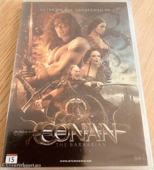Conan - The Barbarian. Dvd Ny I Plast!