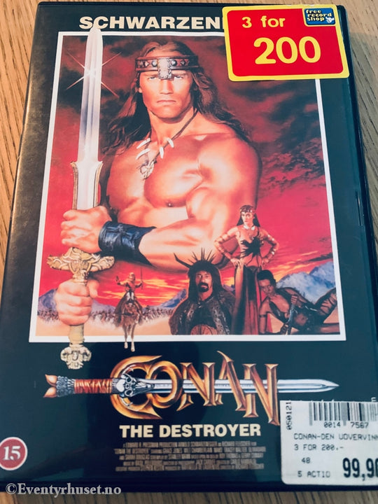 Conan - The Destroyer. 1984. Dvd. Dvd