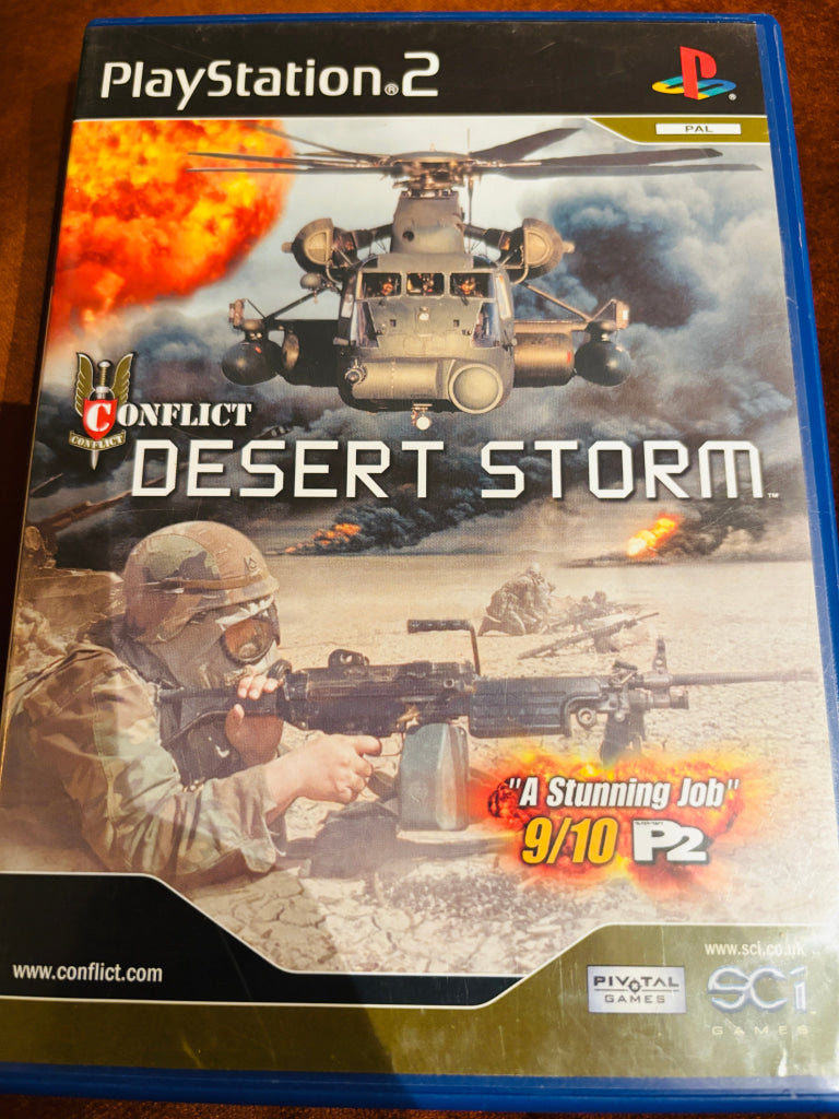 Conflict: Desert Storm. PS2.