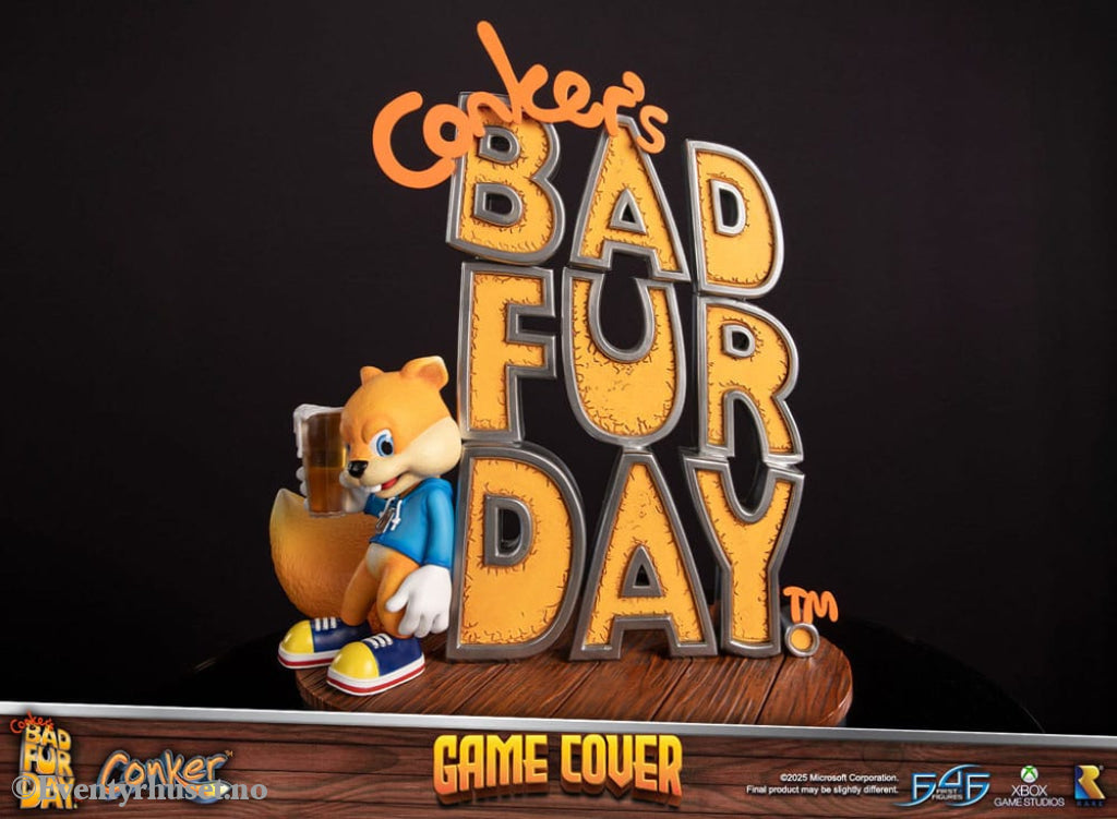 Conker´s Bad Fur Day Statue Game Cover Exclusive Edition 45 cm Collectibles