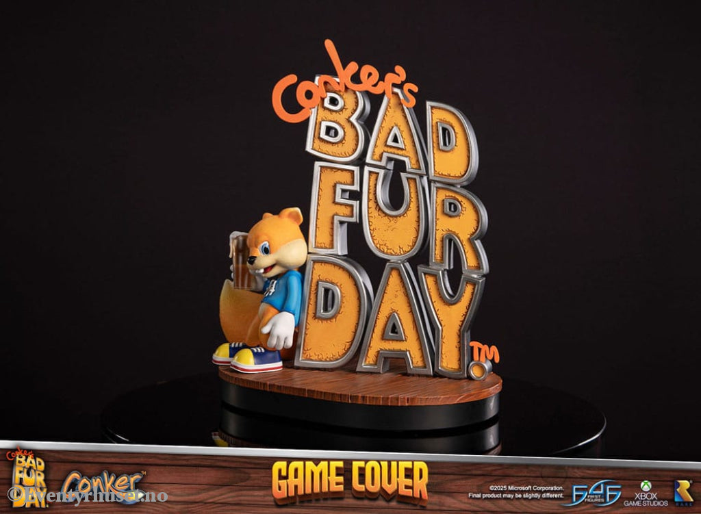 Conker´s Bad Fur Day Statue Game Cover Exclusive Edition 45 cm Collectibles