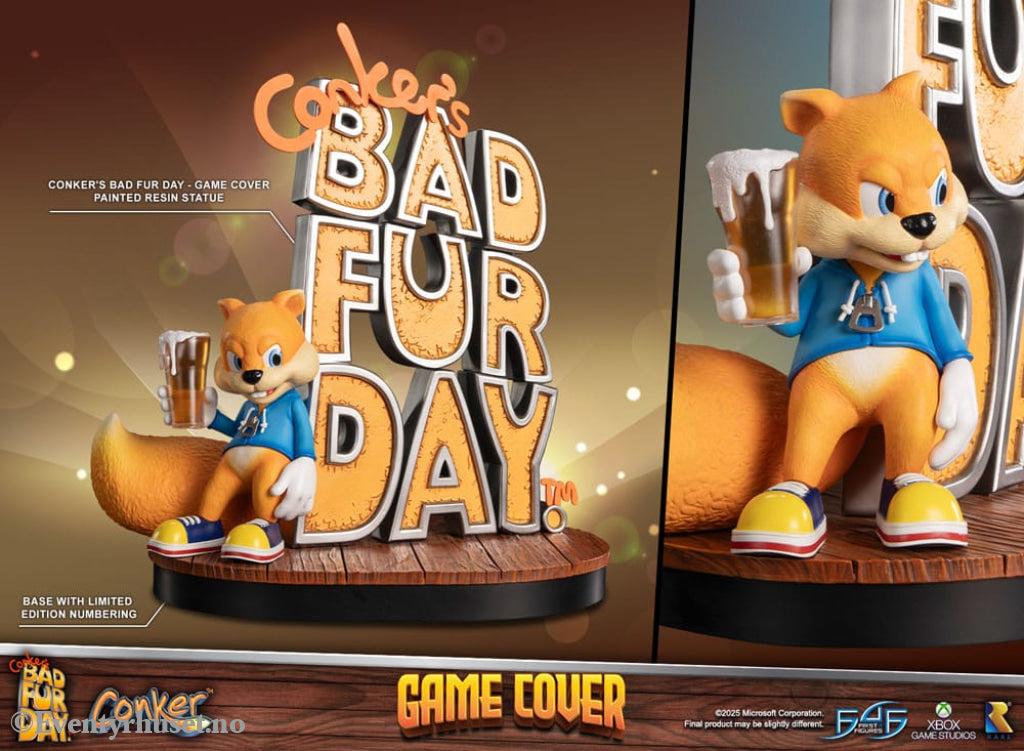 Conker´s Bad Fur Day Statue Game Cover Exclusive Edition 45 cm Collectibles
