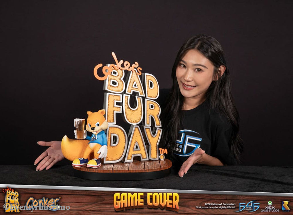 Conker´s Bad Fur Day Statue Game Cover Exclusive Edition 45 cm Collectibles