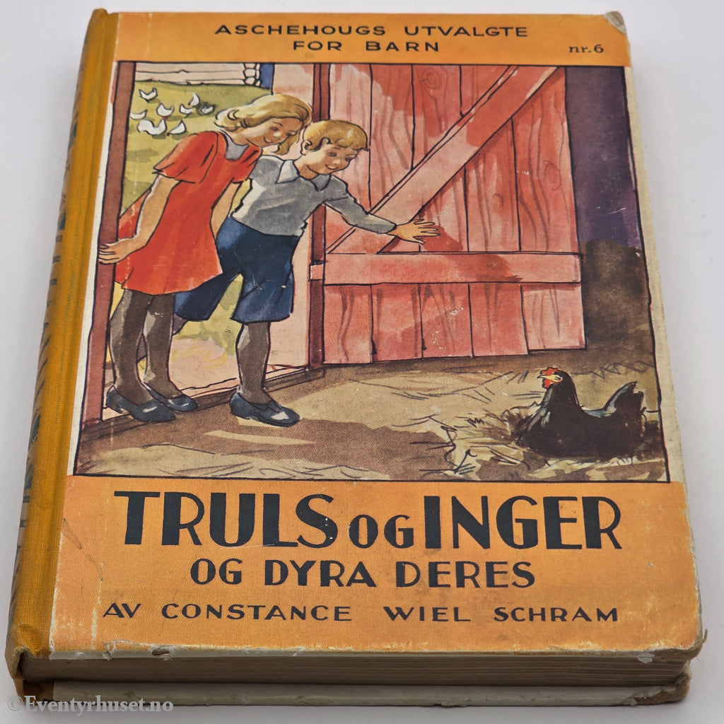 Constance Wiel Schram, 1947. Truls og Inger og dyra deres. Bok.