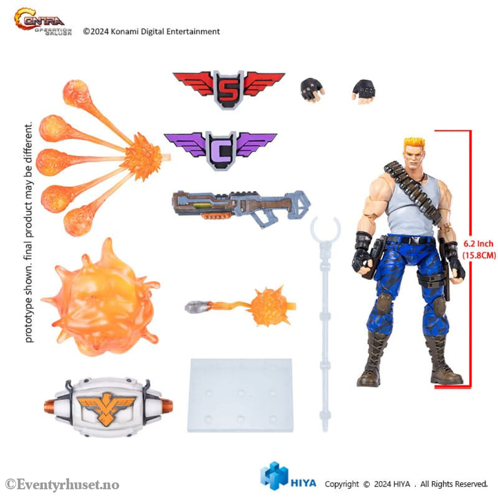 Contra: Operation Galuga Exquisite Basic Action Figure Bill Rizer 16 cm Toys