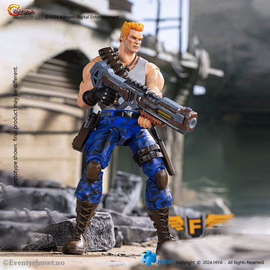 Contra: Operation Galuga Exquisite Basic Action Figure Bill Rizer 16 cm Toys